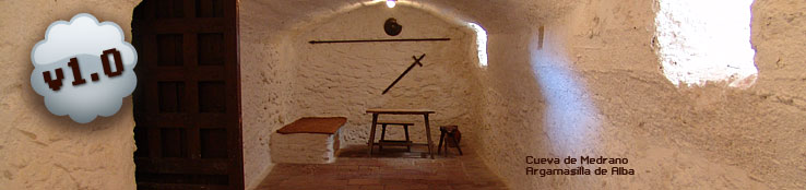 Imagen de la Cueva de Medrano en Argamasilla de Alba. Ciudad Real.
